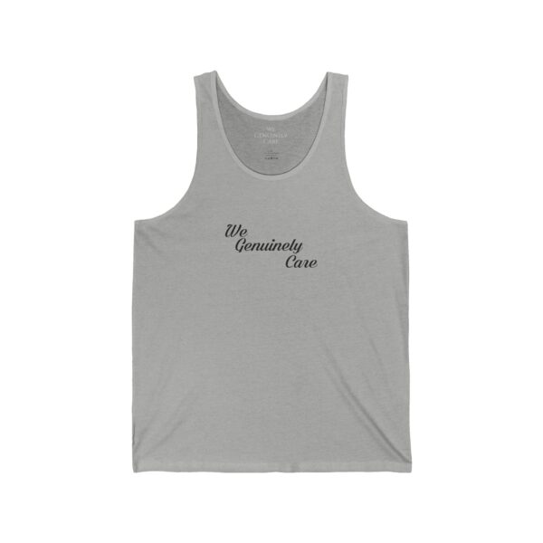 We Genuinely Care Unisex Heavy Cotton Tank Top